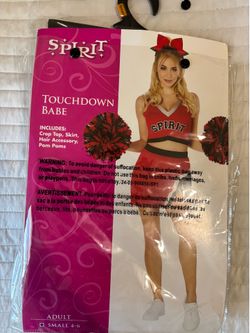 Spirit Halloween Cheerleader Costume