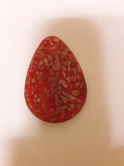 Glass pendant