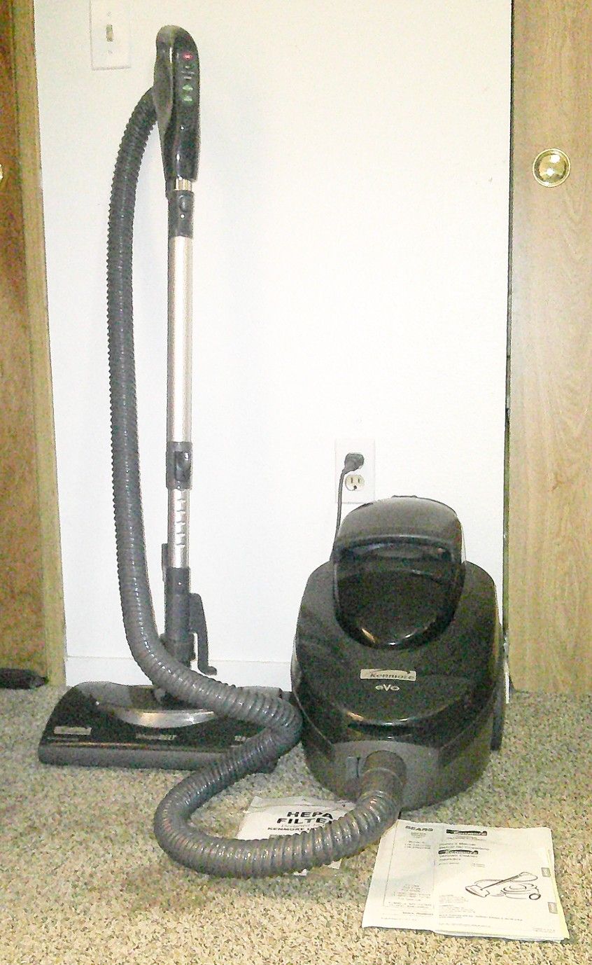 Kenmore - Evo Grey Vacuum with Hepa Filter Plus Attachments