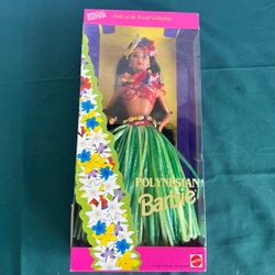 POLYNESIAN Barbie Doll Polynesia Dolls of the World 1994 Mattel 12700 NRFB SEE PICS Small dent in clear plastic   PICK UP IN DEER PARK 77536