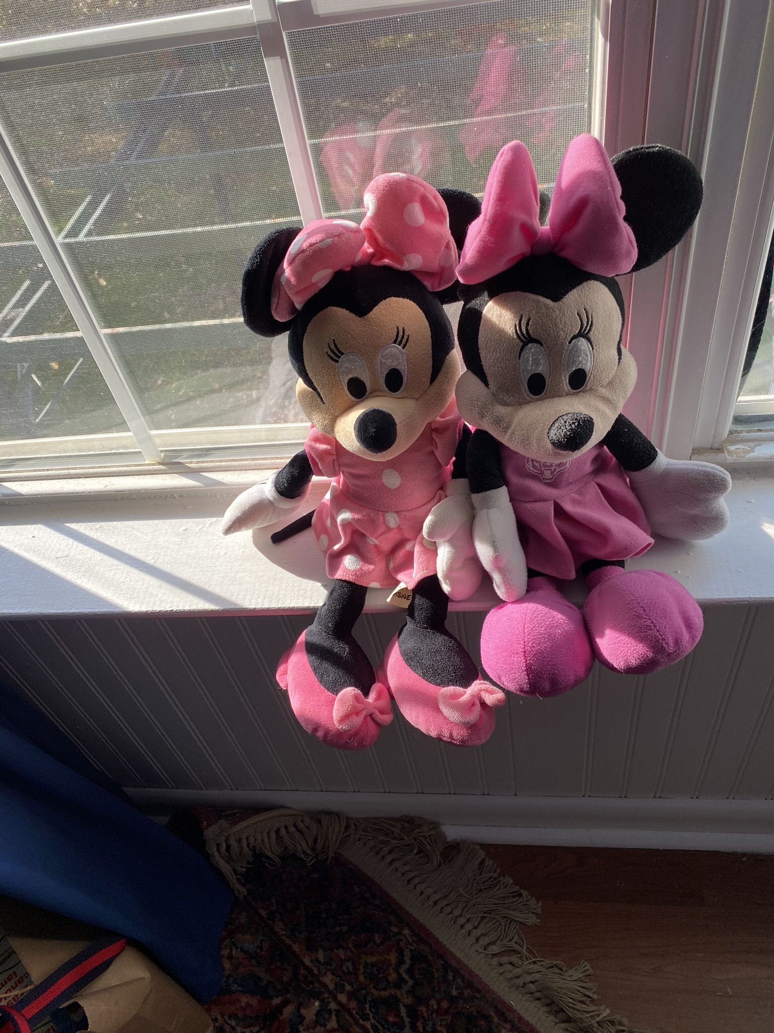 Disney Classic Plush Minnie Mouse Dolls