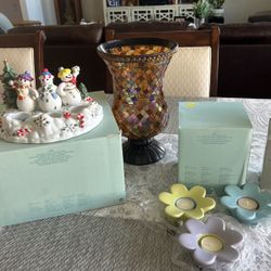 PartyLite Items In Original Boxes