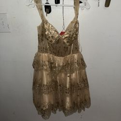 Gold Dress 