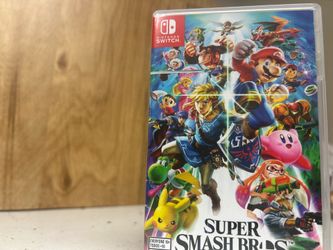 Super smash bros Nintendo Switch