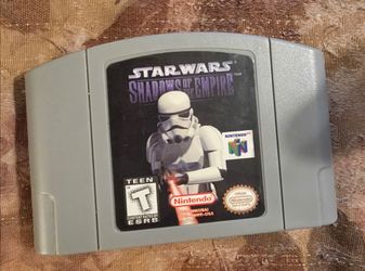 Star Wars: Shadows of the Empire Nintendo 64 N64 Game T-Teen NTSC-U/C