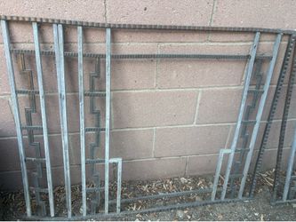 Vintage Art Deco Brass Window Fixtures from the Monterey Courthouse Architectural Salvage