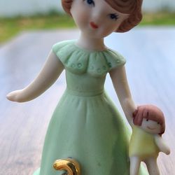 Growing Up Birthday Girl 3, 3.25" Porcelain Figurine