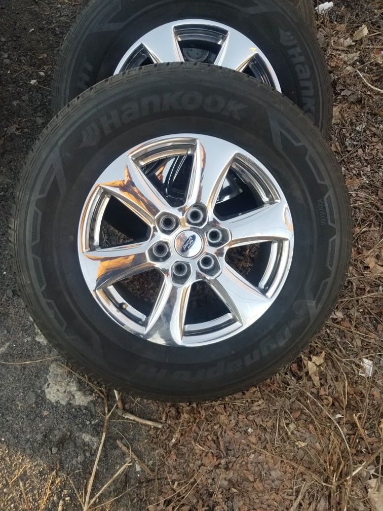2018 275/65-R18 F-150 Or Expedition Rims With Tires 