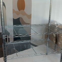 3 tier metal rack