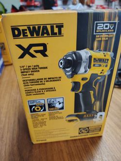 DEWALT 20V XR Brushless Impact Driver Tool Only