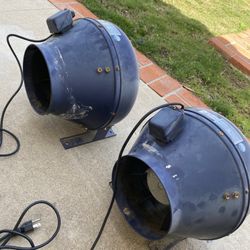 In Line Can Fans For Grow Room Or Tent 