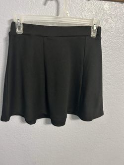 stitch &pine High Waist Textured Flare Skirt