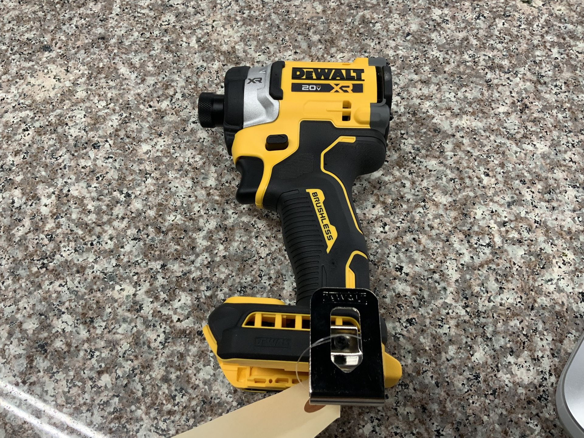 Dewalt 20v XR Brushless 1/4” 3-speed High Torque Impact Driver
