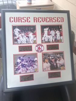 Boston red sox championship run frame