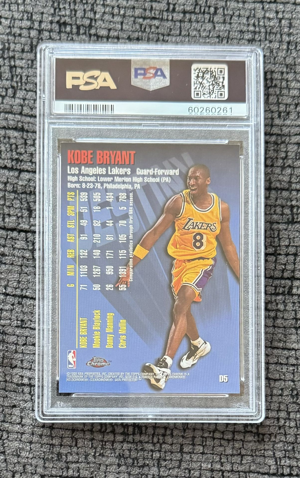 NBAカード1997 topps chrome set kobe bryant 1996-97 Topps 50th