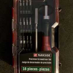 Precision Screwdriver Set 18 Pieces  Juego de desarmador de precisión 18 Piezas 