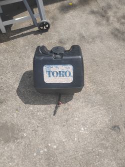 walkbehind  zero turn mower has tank