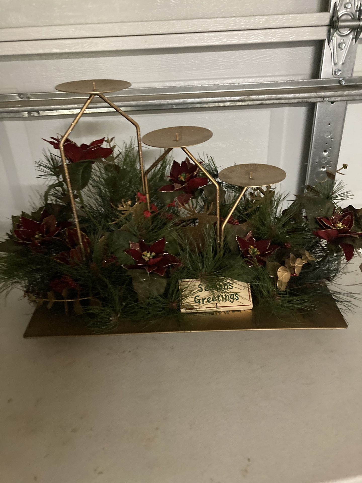 Candles Holder Christmas 