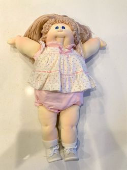 Vintage 1983 Soft Sculpture Cabbage Patch Doll – Original Appalachian Artworks (Excellent Condition!)