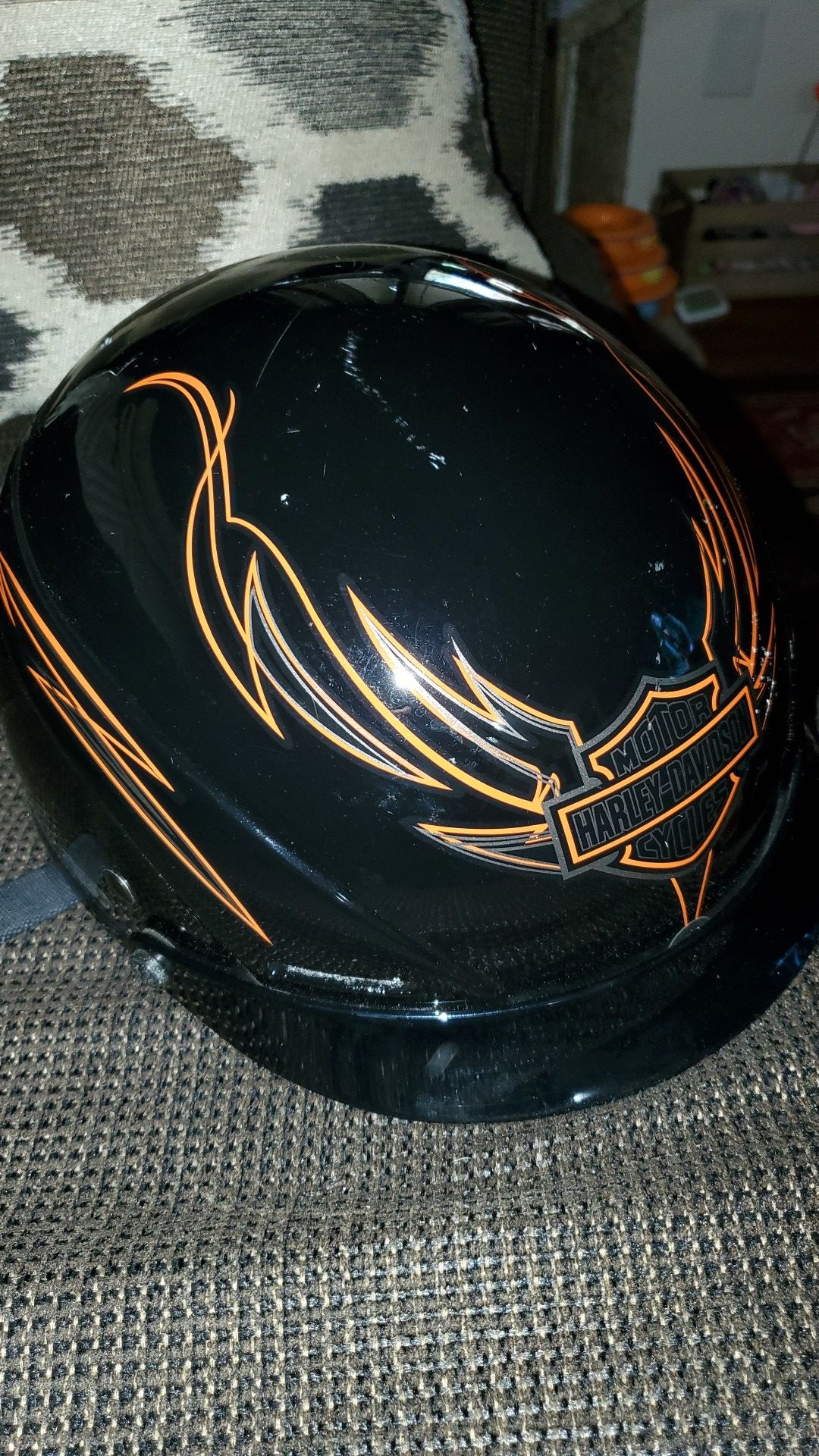 Harley Davidson Motorcycle helmet and HJC full face helmet