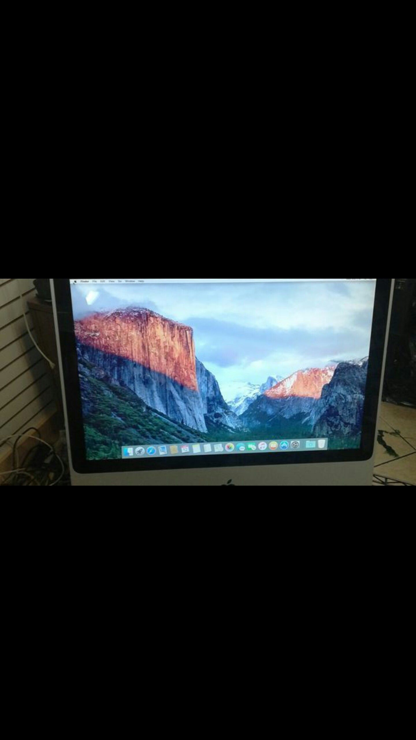 Apple iMac 20 inches Laptop Computer OSX 10.11.16 WIFI DVDRW 20 inches Screen Size 100% Tested Working Ready to Use