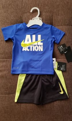Toddler Nike Set - Shorts w/ Shirt Outfit
