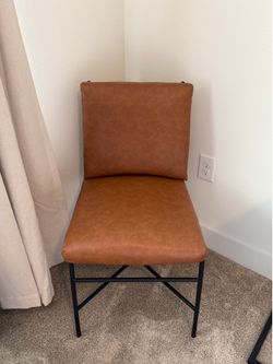 Leather Dining Chair - basically new!