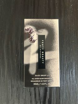 Fenty Beauty Ease Drop Lit All Over Glow Enhancer 01 Pink Pearl 1.22 fl oz NEW
