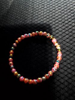 Beautiful Hand Made Clay Bracket. size m-L