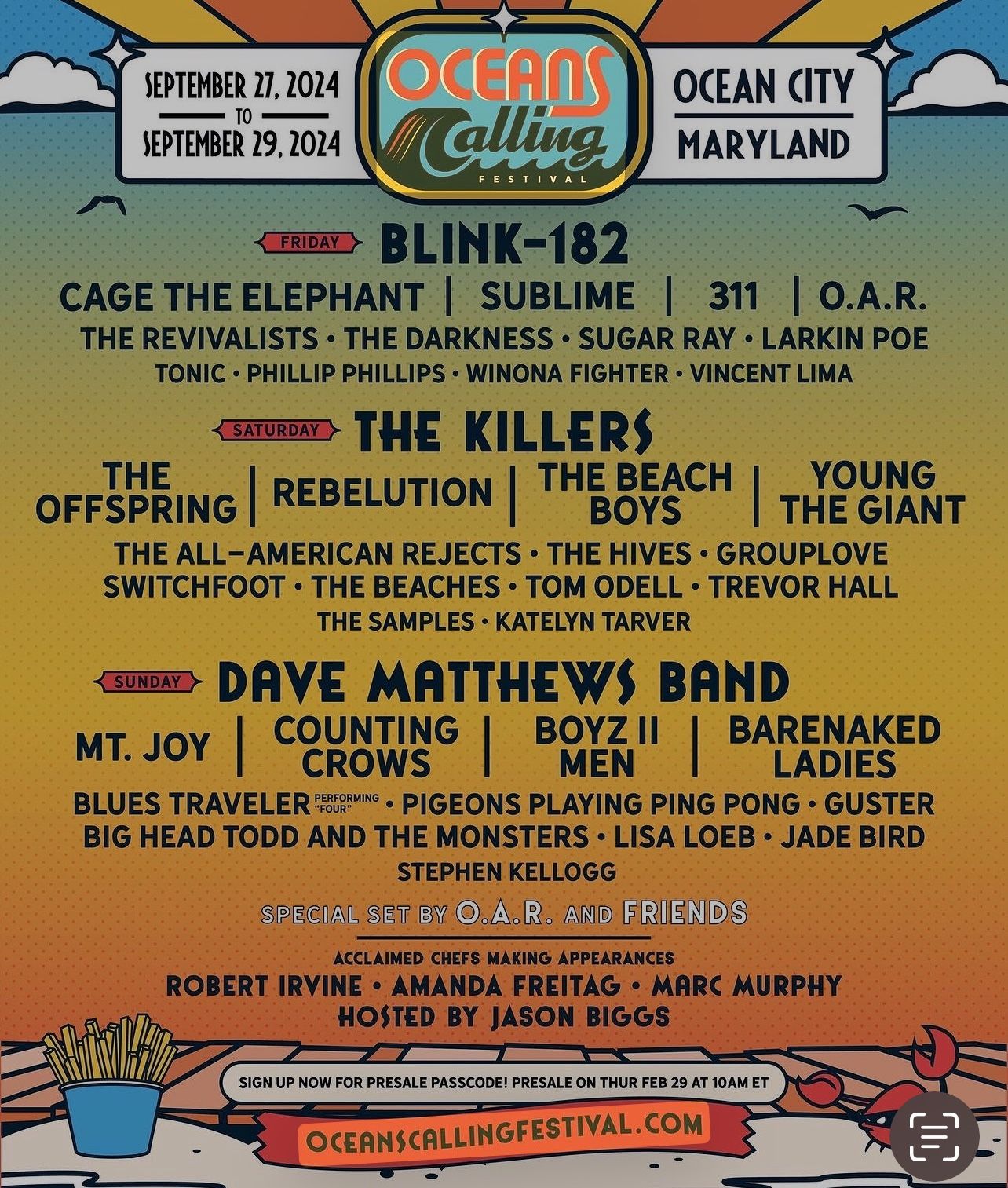 Oceans Calling music Festival