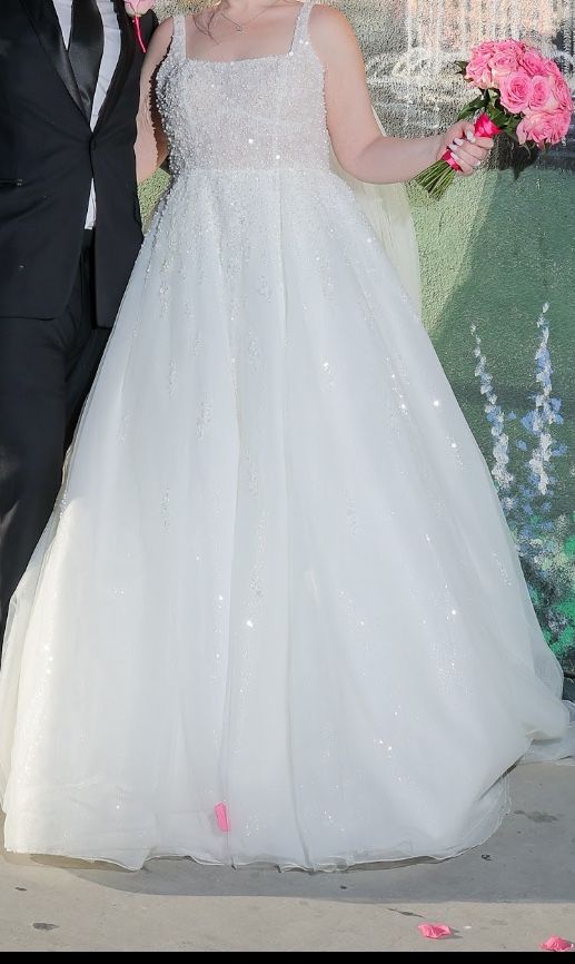 Wedding Dress And Veil