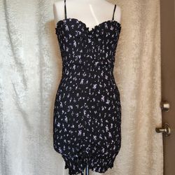 Black and Purple Dress Size Large