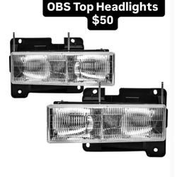 88-99 OBS Top Headlights 