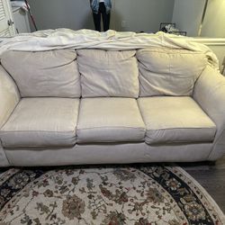 Light Tan Couch 7ftx3ft