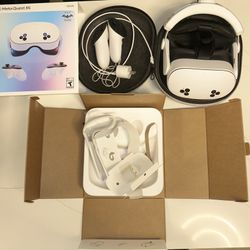Meta Quest 3S 128GB (Like New, 2 Months Old) + Case + Upgraded Headstrap