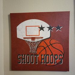 Basketball Canvas Print