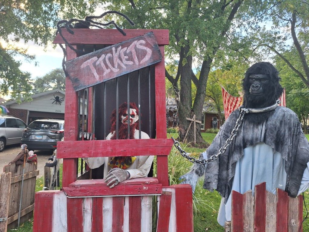 Halloween Ticket Booth