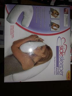 Side sleeper neck back pillow