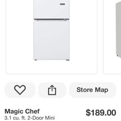 Mini Fridge With Freezer 