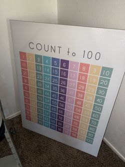 Count to 100 board