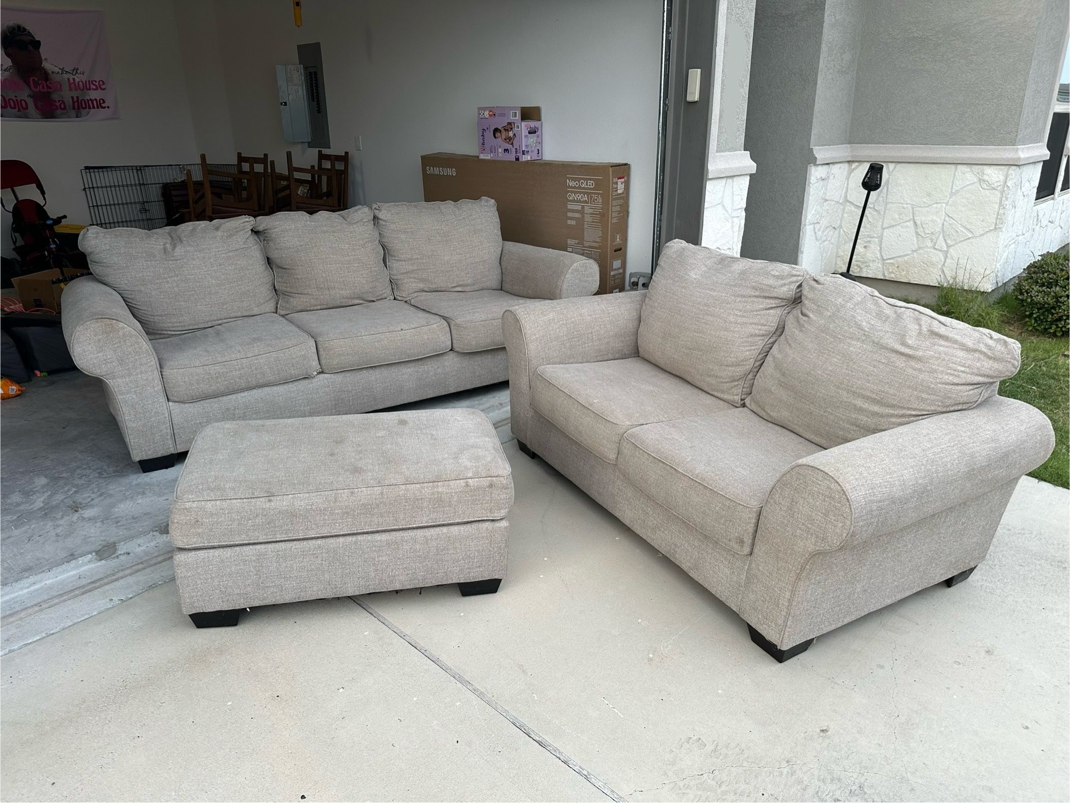 Couch And Loveseat Combo