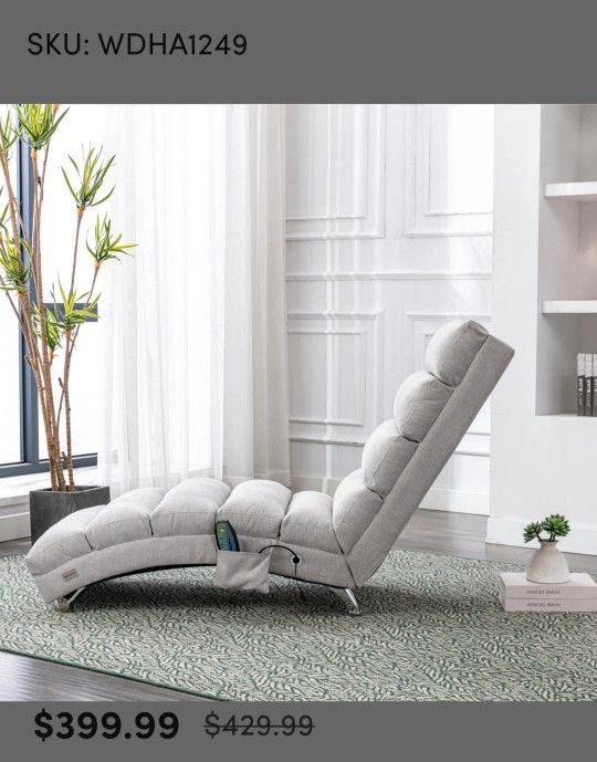 Set Of 2 Chaise Lounge Chairs/Sofas