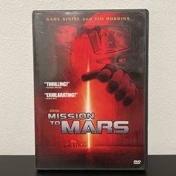 Mission To Mars DVD Gary Sinise Tim Robbins Disney Touchstone Widescreen 2000