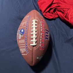 New York Giants Super Bowl XLVI Football