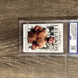 Khabib Nurmagomedov Gem Mint 10