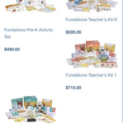 Fundations kit Grade 1 Regularly $715 Brand New 350