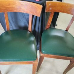 TWO  KITCHEN. CHAIRS ...