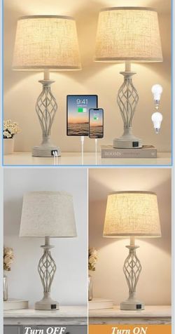 Set of 2 lamps