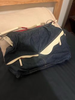 Denim, trendy carry all  bag