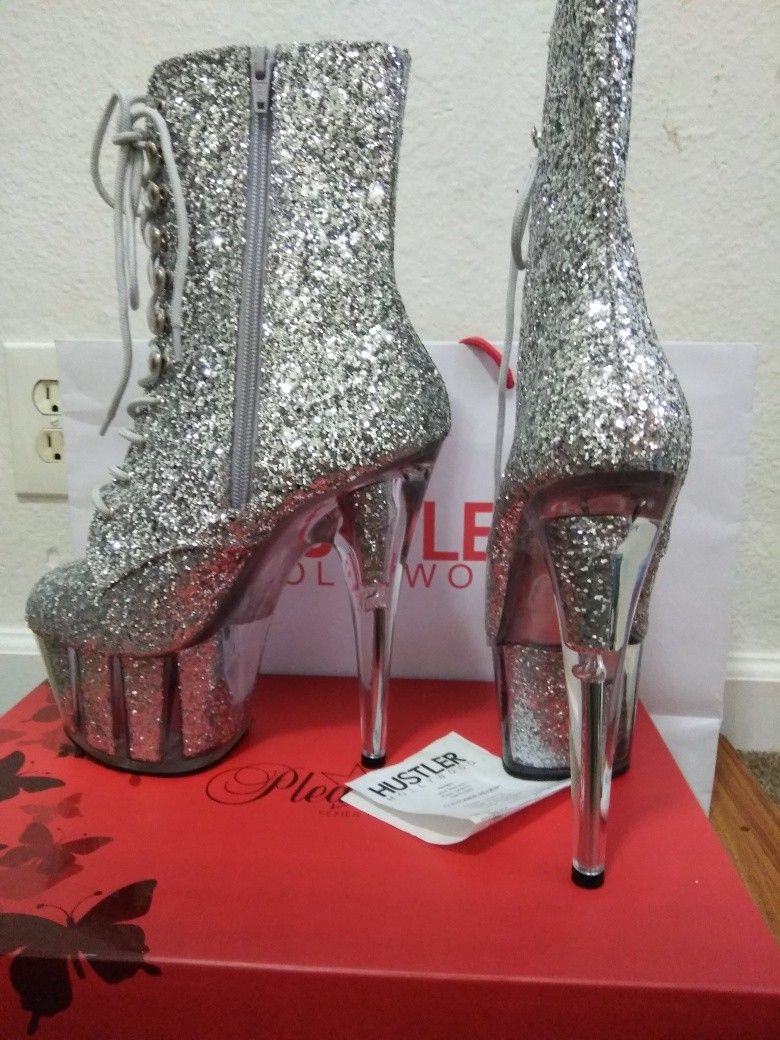 Hustler Hollywood size 8 heels